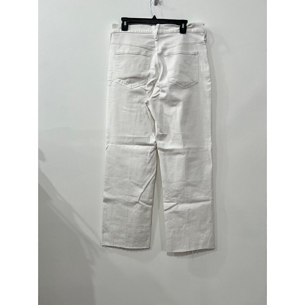 New J Crew Size T31 Slim wide-leg jean in white wash BP462 SU23 - Picture 9 of 14